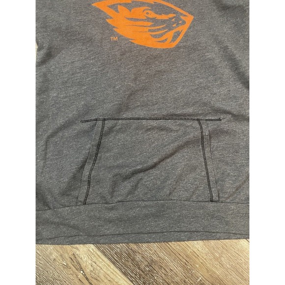 Stadium Chic Lightweight Hoodie Oregon State Beavers Size Medium Made In USA - Picture 6 of 6